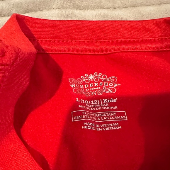 Bullseye Flannel Youth Unisex Pajamas - Picture 3 of 5